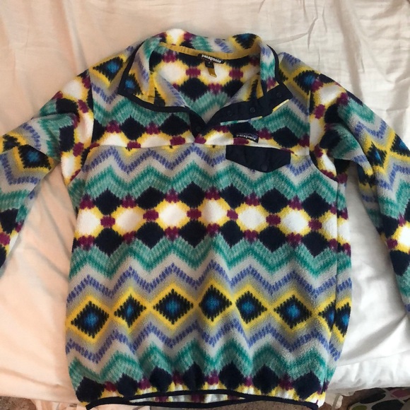 poshmark patagonia synchilla